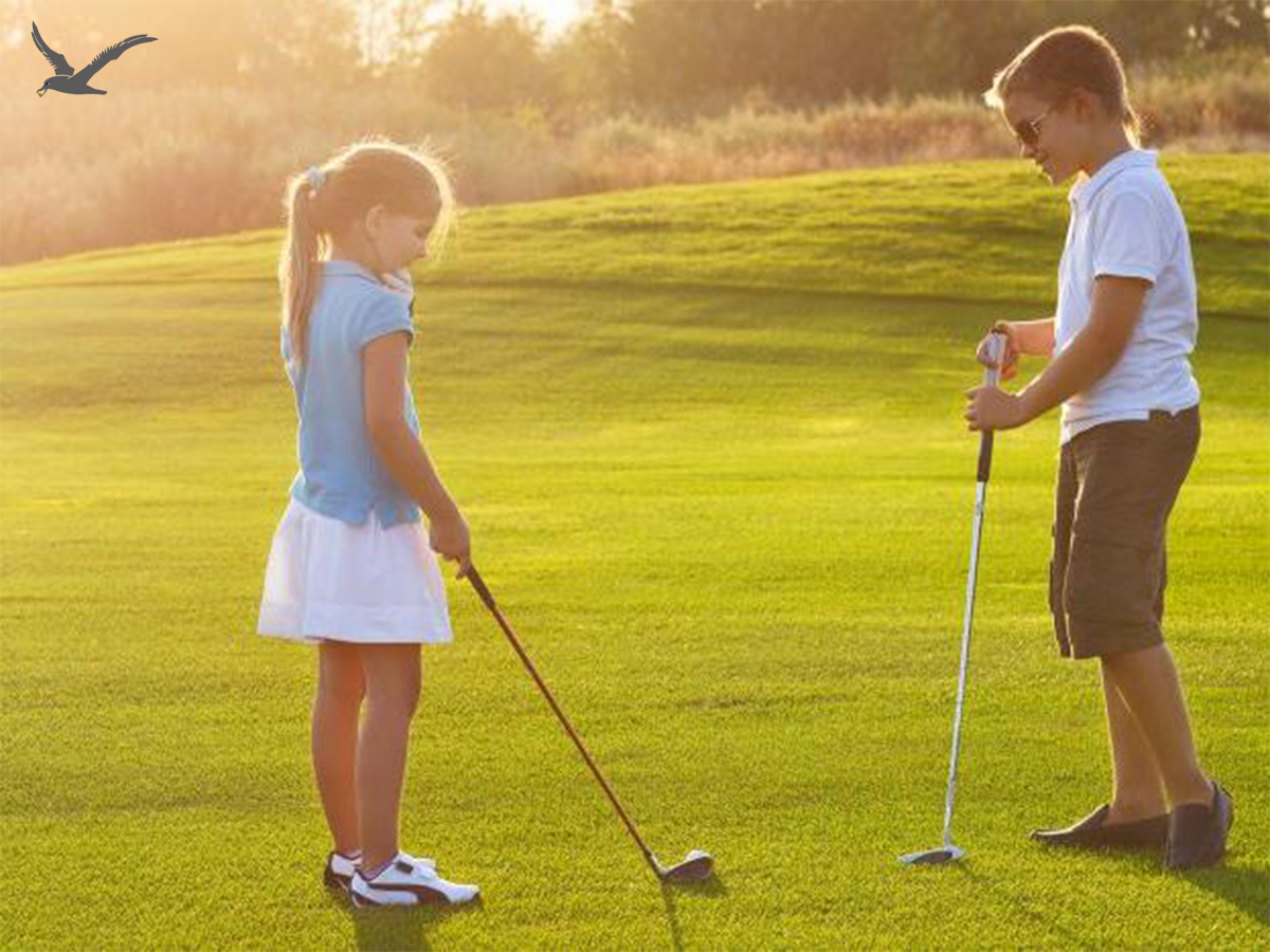 Ang tamang pagpili ng mga golf club para sa mga bata