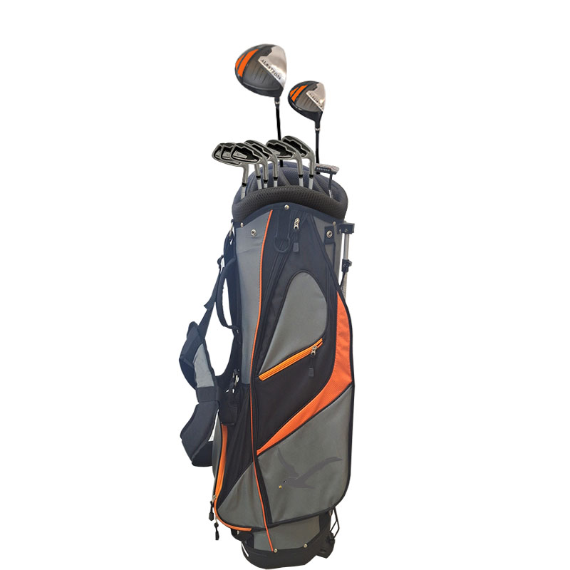 Ang mga adult golf club ay nakatakda para sa mga kalalakihan 9 na piraso