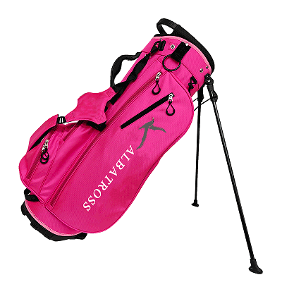 Ang golf bag ng kababaihan na may paninindigan